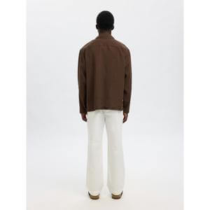 Selected Homme Linen Blend Overshirt